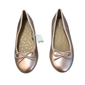 Cat & Jack Kids' Metallic Ballet Flats